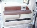 Medium Stone Leather/Sienna Brown Door Panel Photo for 2010 Ford F150 #40786655