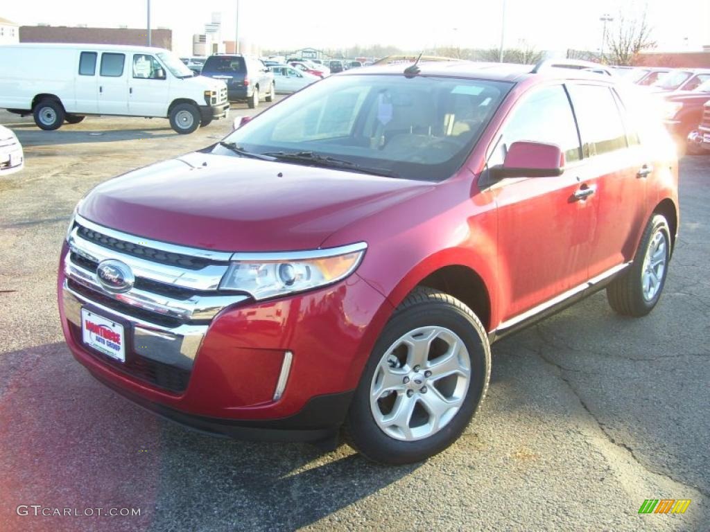 Red Candy Metallic 2011 Ford Edge SEL Exterior Photo #40787019