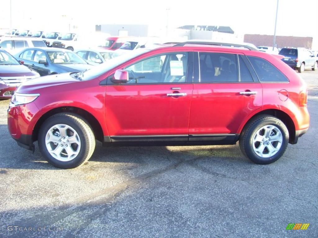 Red Candy Metallic 2011 Ford Edge SEL Exterior Photo #40787035