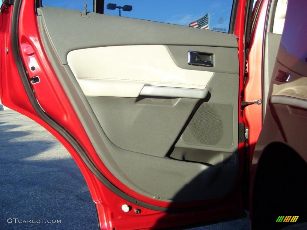 2011 Ford Edge SEL Medium Light Stone Door Panel Photo #40787227