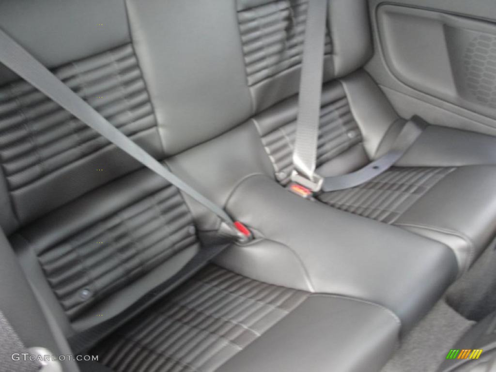 Charcoal Black/Black Interior 2011 Ford Mustang Shelby GT500 SVT Performance Package Convertible Photo #40789379