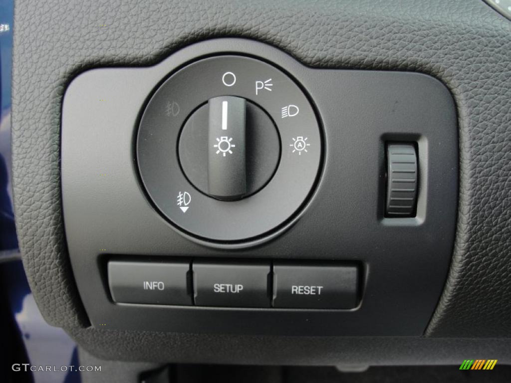 2011 Ford Mustang Shelby GT500 SVT Performance Package Convertible Controls Photo #40789575