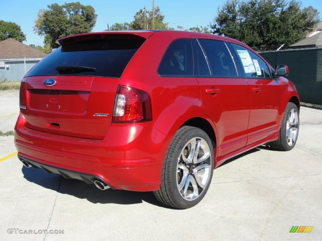 Red Candy Metallic 2011 Ford Edge Sport Exterior Photo #40789643