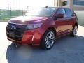 2011 Red Candy Metallic Ford Edge Sport  photo #7