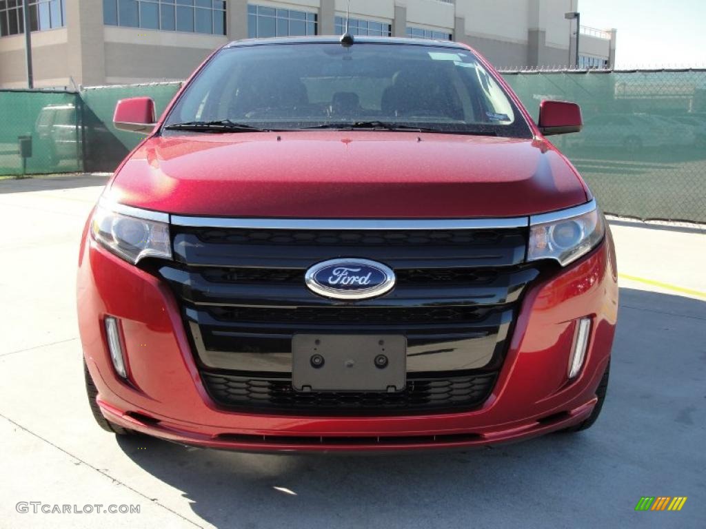 Red Candy Metallic 2011 Ford Edge Sport Exterior Photo #40789826