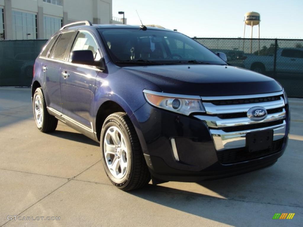 Kona Blue Metallic 2011 Ford Edge SEL Exterior Photo #40790423