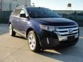 Kona Blue Metallic 2011 Ford Edge SEL Exterior