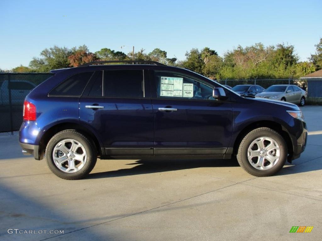 Kona Blue Metallic 2011 Ford Edge SEL Exterior Photo #40790447