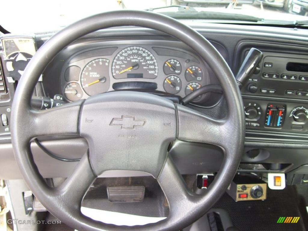 2004 Silverado 2500HD Regular Cab 4x4 - Summit White / Dark Charcoal photo #22