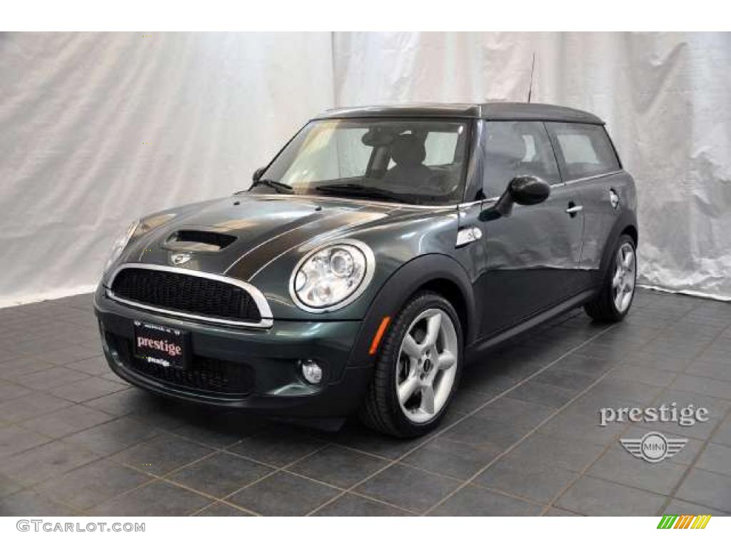 2010 Cooper S Clubman - British Racing Green Metallic / Punch Carbon Black Leather photo #1