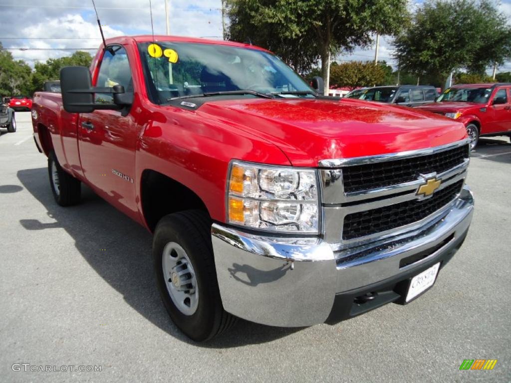 2009 Chevrolet Silverado 2500HD Work Truck Regular Cab Exterior Photos