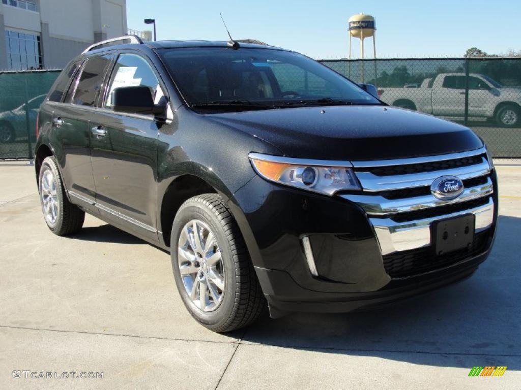 Tuxedo Black Metallic 2011 Ford Edge SEL Exterior Photo #40791087