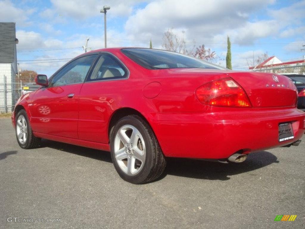 2001 CL 3.2 Type S - San Marino Red / Parchment photo #4