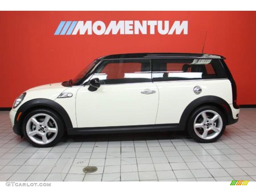 2010 Cooper S Clubman - Pepper White / Grey/Carbon Black photo #1