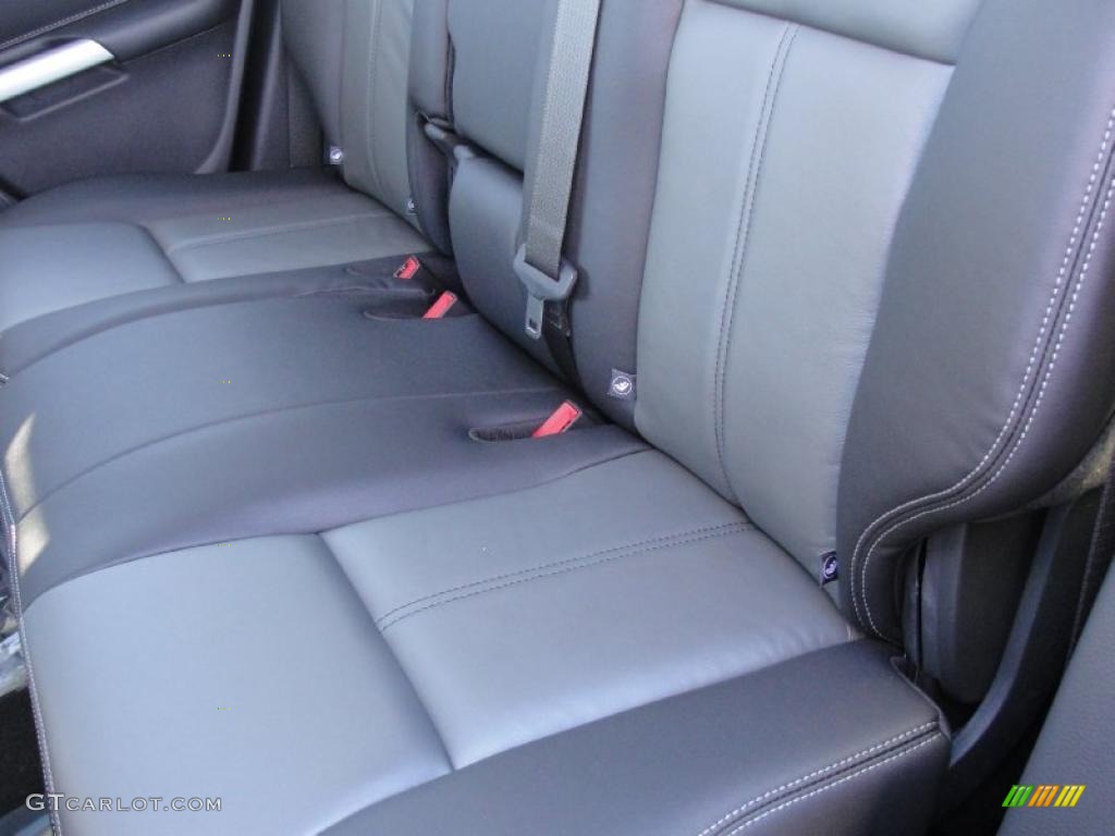 Charcoal Black/Silver Smoke Metallic Interior 2011 Ford Edge Sport Photo #40792751