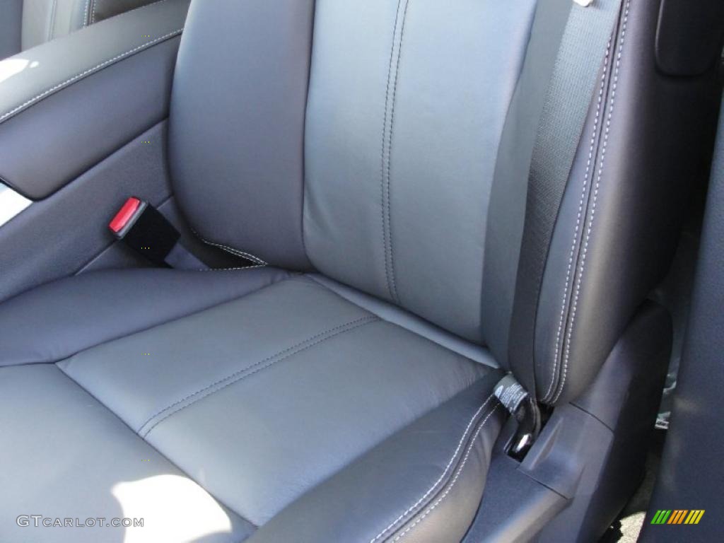 Charcoal Black/Silver Smoke Metallic Interior 2011 Ford Edge Sport Photo #40792811