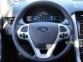 Charcoal Black/Silver Smoke Metallic Steering Wheel Photo for 2011 Ford Edge #40792991