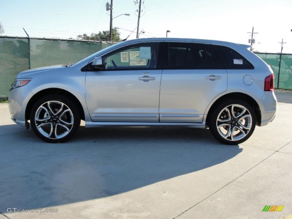 Ingot Silver Metallic 2011 Ford Edge Sport Exterior Photo #40793123