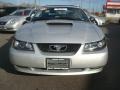 2001 Silver Metallic Ford Mustang GT Convertible  photo #8