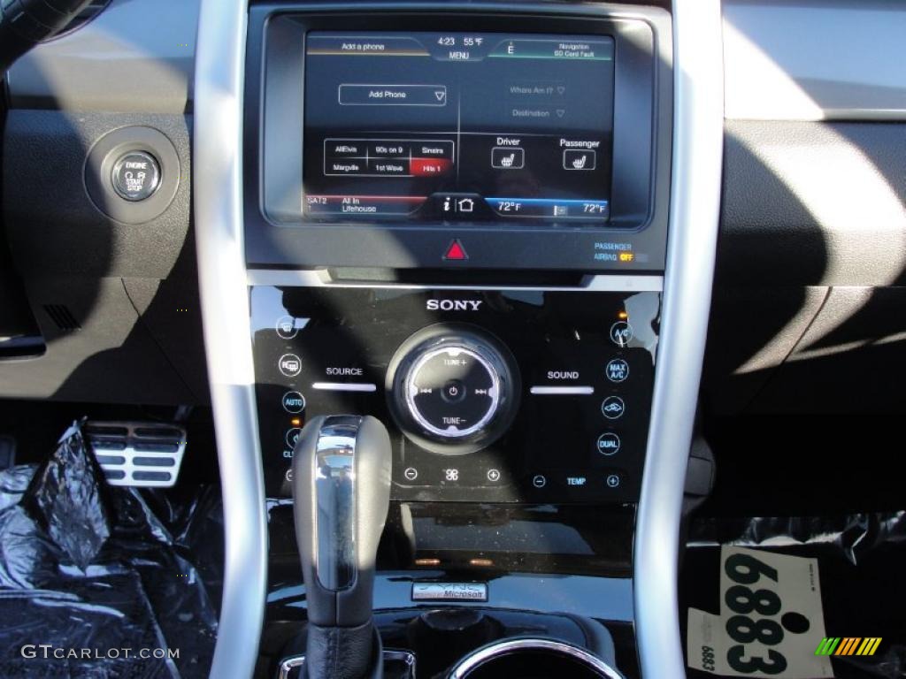 2011 Ford Edge Sport Controls Photo #40793551