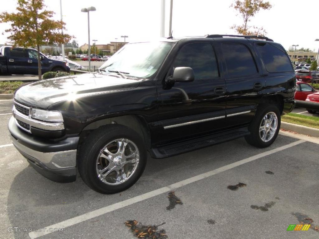 2005 Tahoe LT - Black / Gray/Dark Charcoal photo #3