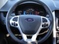 Charcoal Black/Silver Smoke Metallic 2011 Ford Edge Sport Steering Wheel