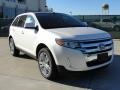 White Platinum Tri-Coat 2011 Ford Edge Limited Exterior