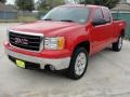2007 Fire Red GMC Sierra 1500 SLE Extended Cab  photo #7