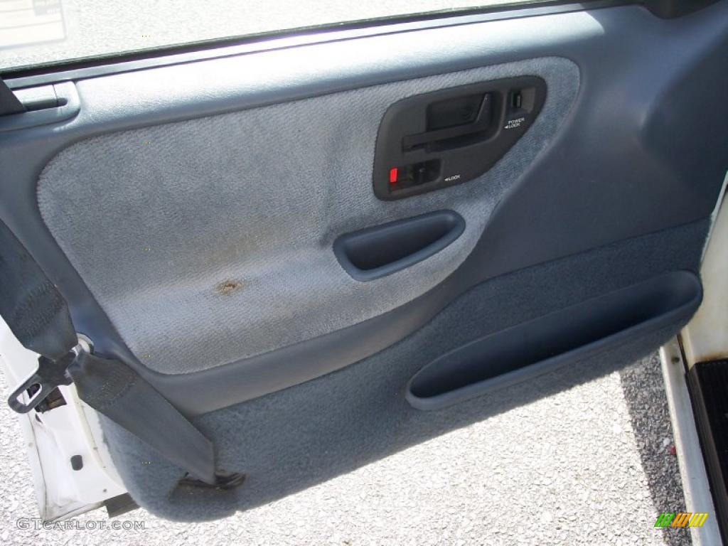1995 Chevrolet Corsica Standard Corsica Model Blue Door Panel Photo #40795855