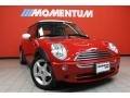 2005 Chili Red Mini Cooper Hardtop  photo #1