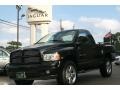 2004 Black Dodge Ram 1500 SLT Regular Cab 4x4  photo #2