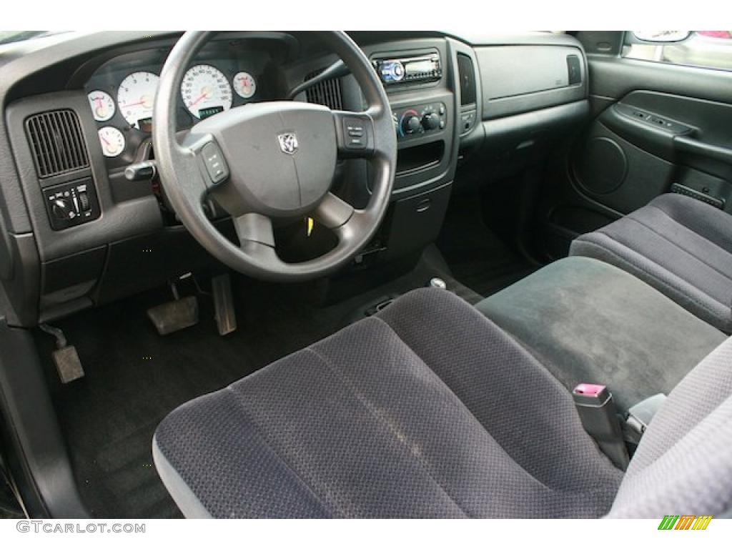 Dark Slate Gray Interior 2004 Dodge Ram 1500 Slt Regular Cab