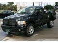 2004 Black Dodge Ram 1500 SLT Regular Cab 4x4  photo #7