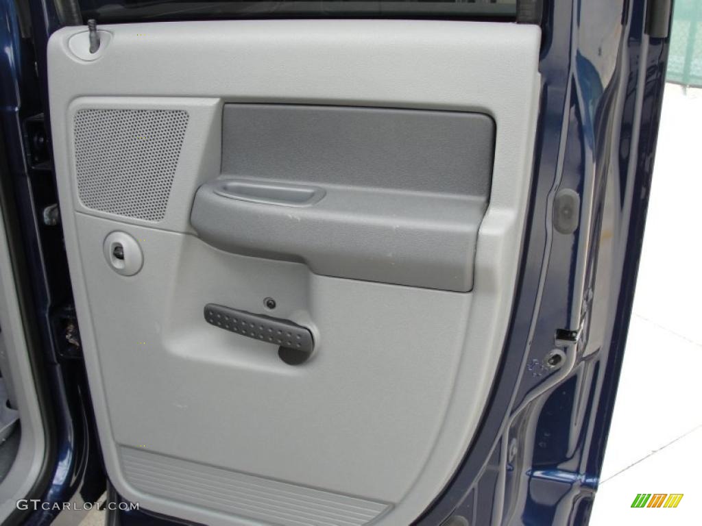 2007 Ram 1500 Lone Star Quad Cab 4x4 - Patriot Blue Pearl / Medium Slate Gray photo #28