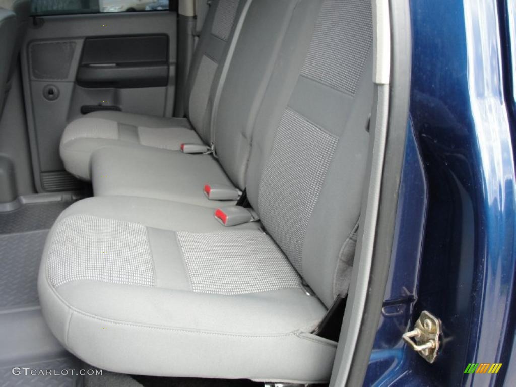 2007 Ram 1500 Lone Star Quad Cab 4x4 - Patriot Blue Pearl / Medium Slate Gray photo #31