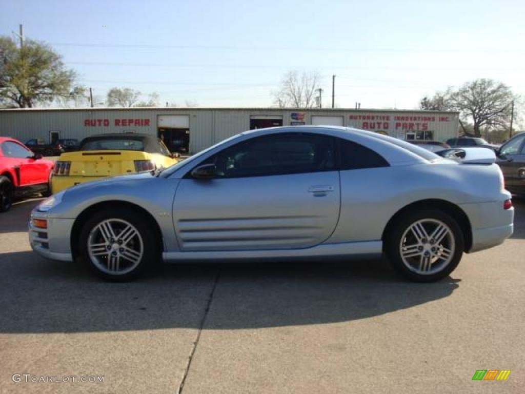 2003 Eclipse GT Coupe - Steel Blue Pearl / Midnight photo #4