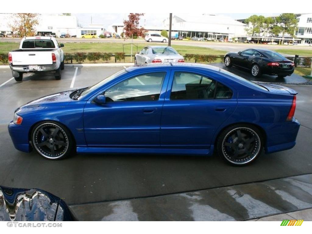 2006 S60 R AWD - R Sonic Blue Metallic / Nordkap Blue R Metallic photo #8