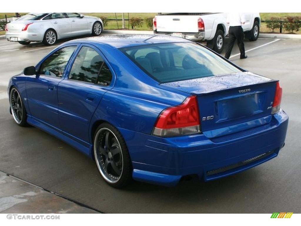 2006 S60 R AWD - R Sonic Blue Metallic / Nordkap Blue R Metallic photo #9