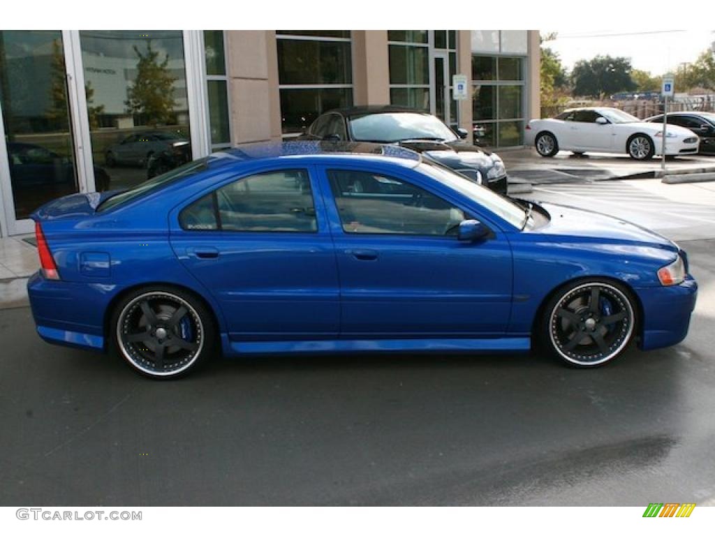 2006 S60 R AWD - R Sonic Blue Metallic / Nordkap Blue R Metallic photo #12