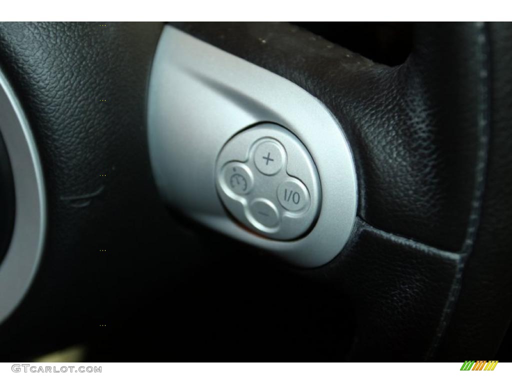 2007 Cooper S Hardtop - Lightning Blue Metallic / Punch Carbon Black photo #9