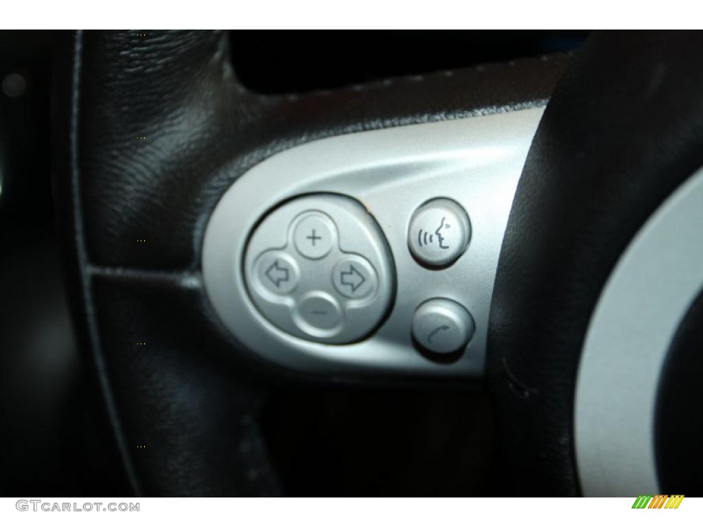 2007 Cooper S Hardtop - Lightning Blue Metallic / Punch Carbon Black photo #10