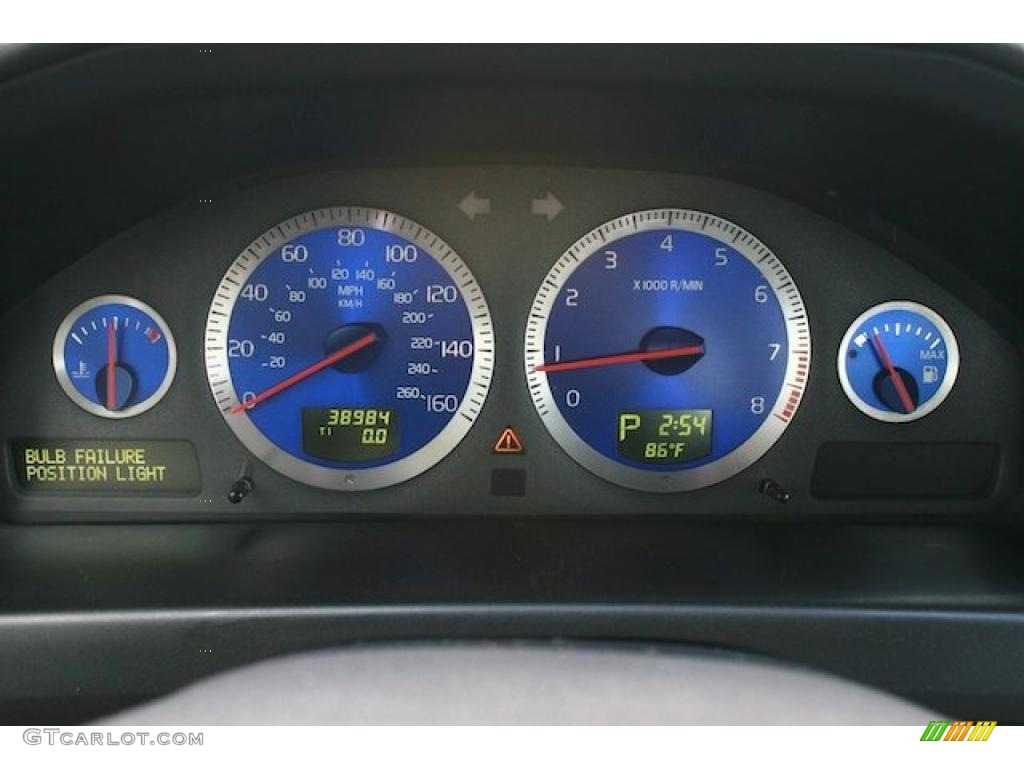 2006 S60 R AWD - R Sonic Blue Metallic / Nordkap Blue R Metallic photo #35
