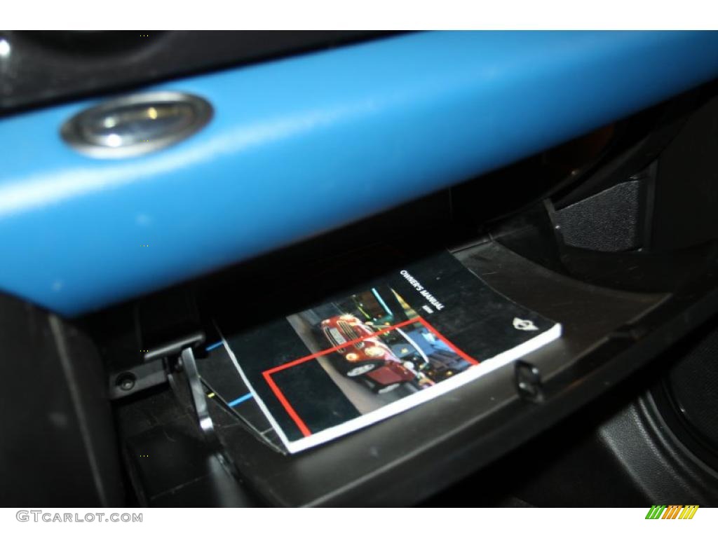 2007 Cooper S Hardtop - Lightning Blue Metallic / Punch Carbon Black photo #31