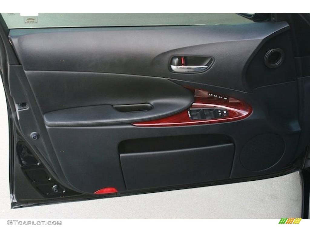 2008 Lexus GS 460 Black Door Panel Photo #40799287