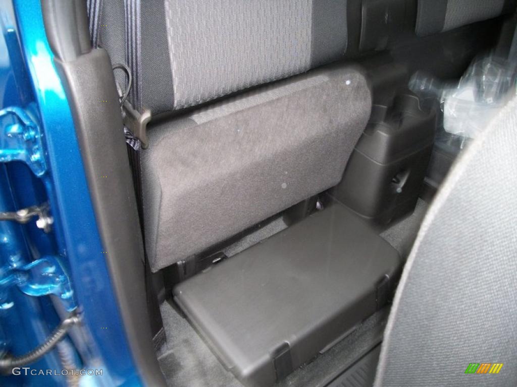 Ebony Interior 2011 Chevrolet Colorado LT Extended Cab 4x4 Photo #40800355