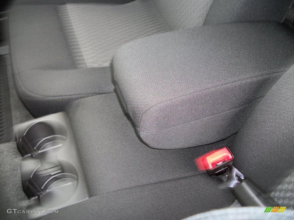 Ebony Interior 2011 Chevrolet Colorado LT Extended Cab 4x4 Photo #40800463