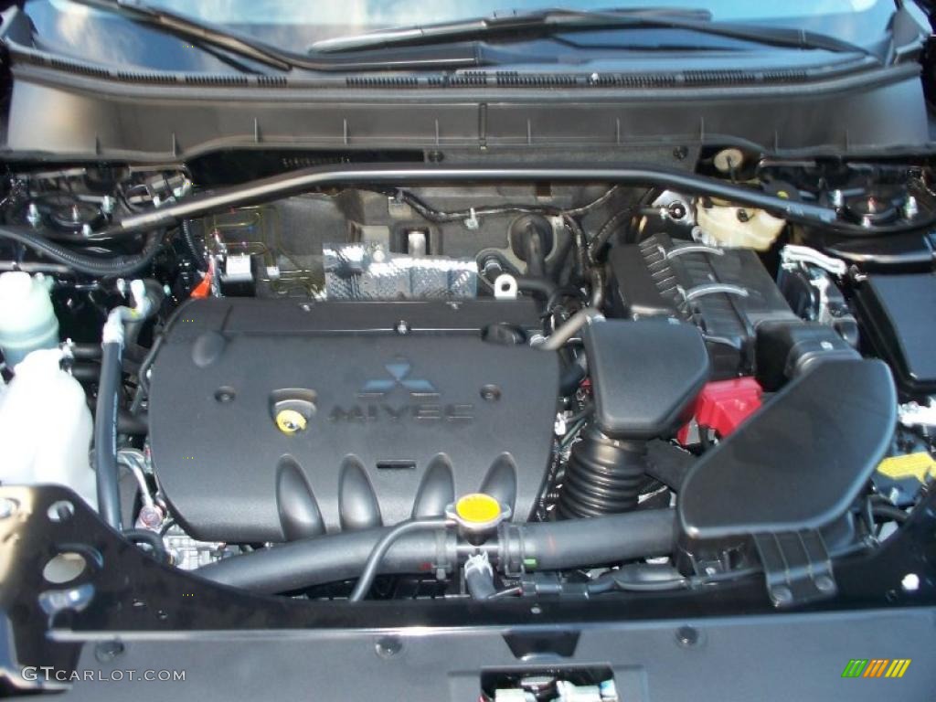 2011 Mitsubishi Outlander SE 2.4 Liter DOHC 16-Valve MIVEC 4 Cylinder Engine Photo #40800587