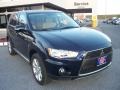 Cosmic Blue Metallic 2011 Mitsubishi Outlander GT AWD Exterior