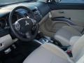Beige 2011 Mitsubishi Outlander GT AWD Interior Color