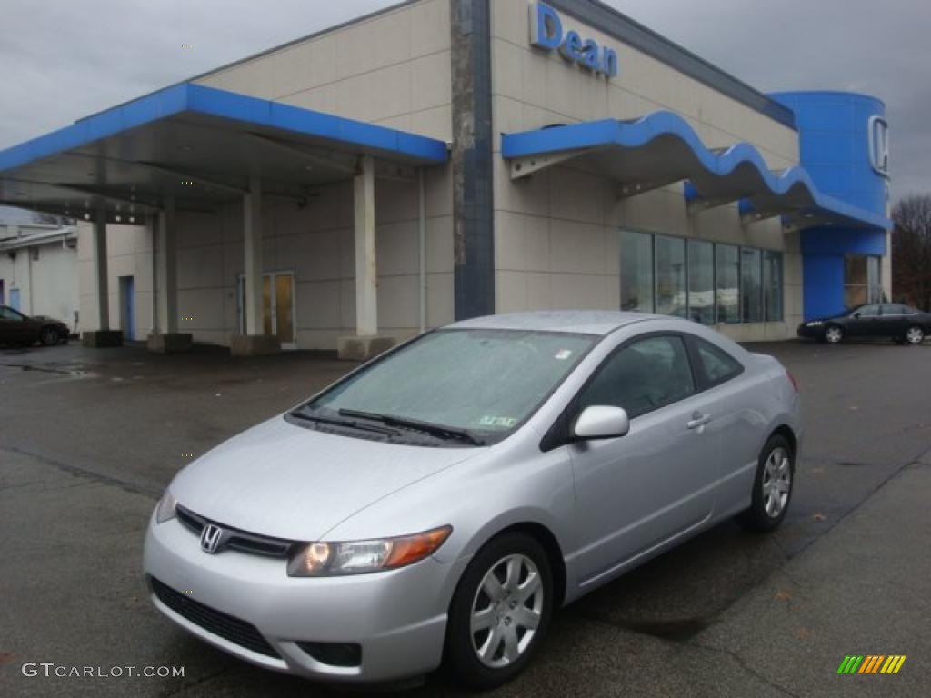 Alabaster Silver Metallic Honda Civic